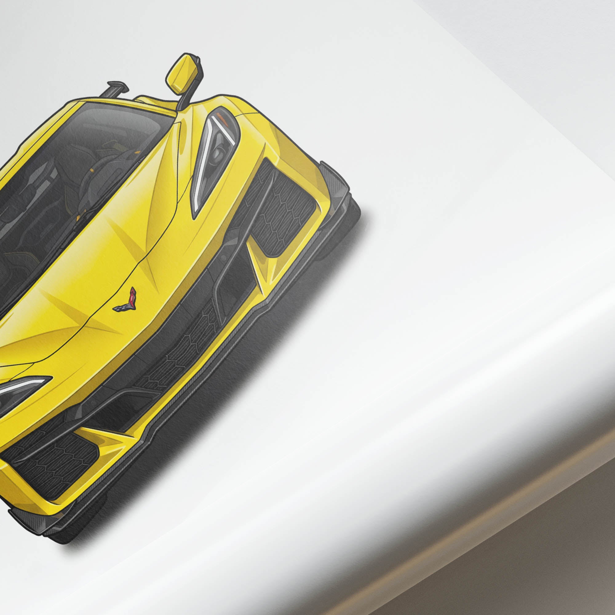 2023 Chevrolet Corvette Z06 C8 Accelerate – Car Print
