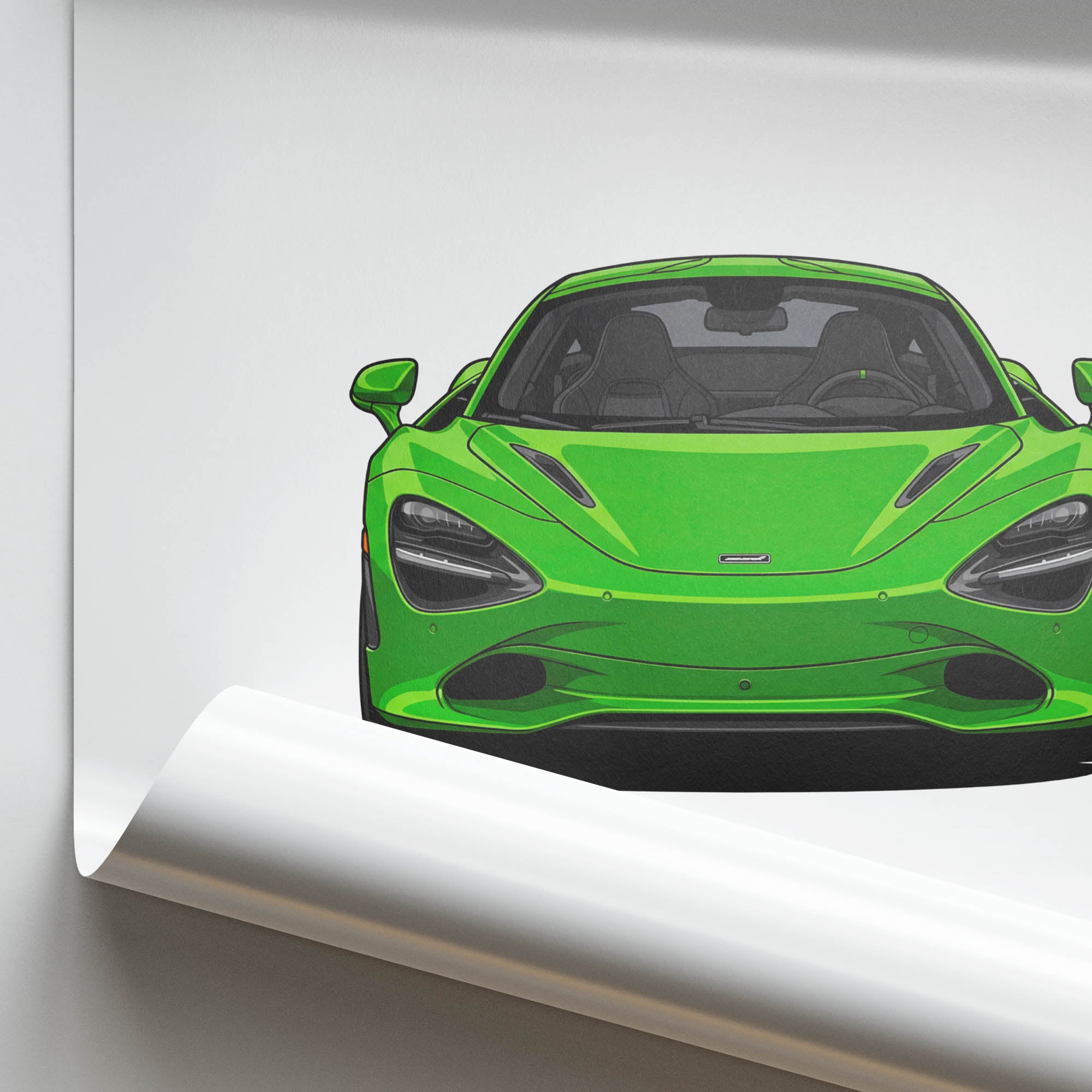 2024 McLaren 750S Mantis – Car Print
