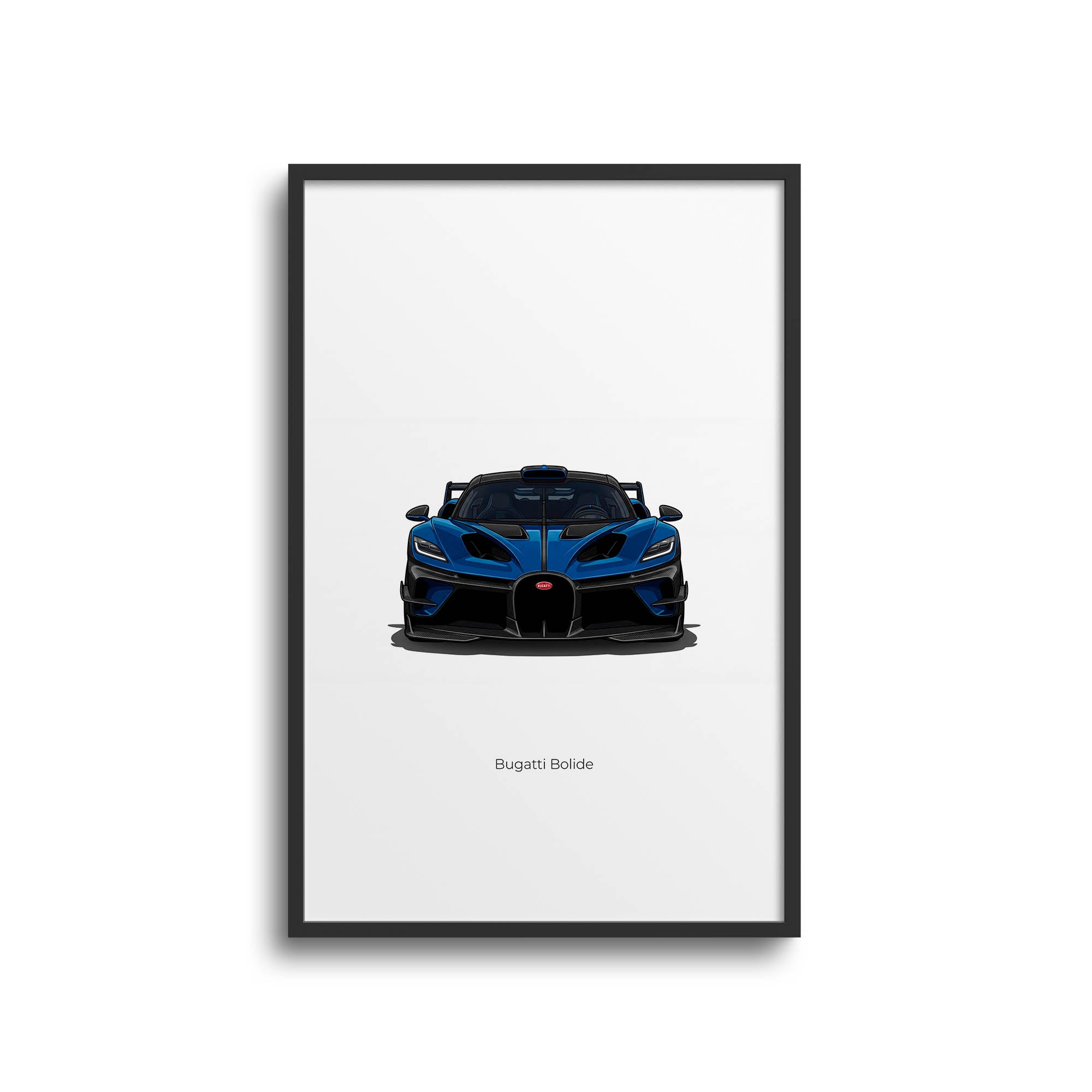 2024 Bugatti Bolide – Car Print