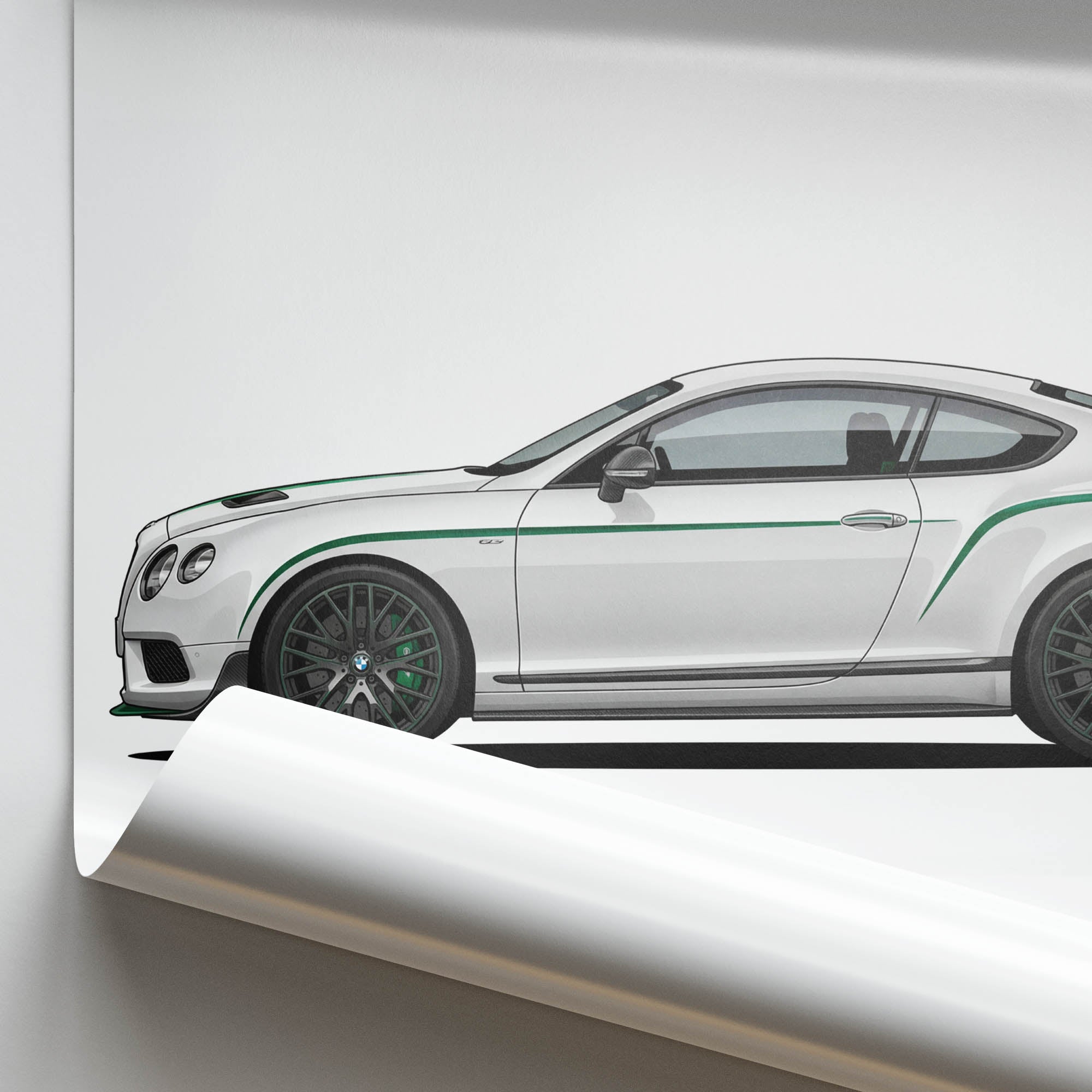 2014 Bentley Continental GT3 R – Car Print