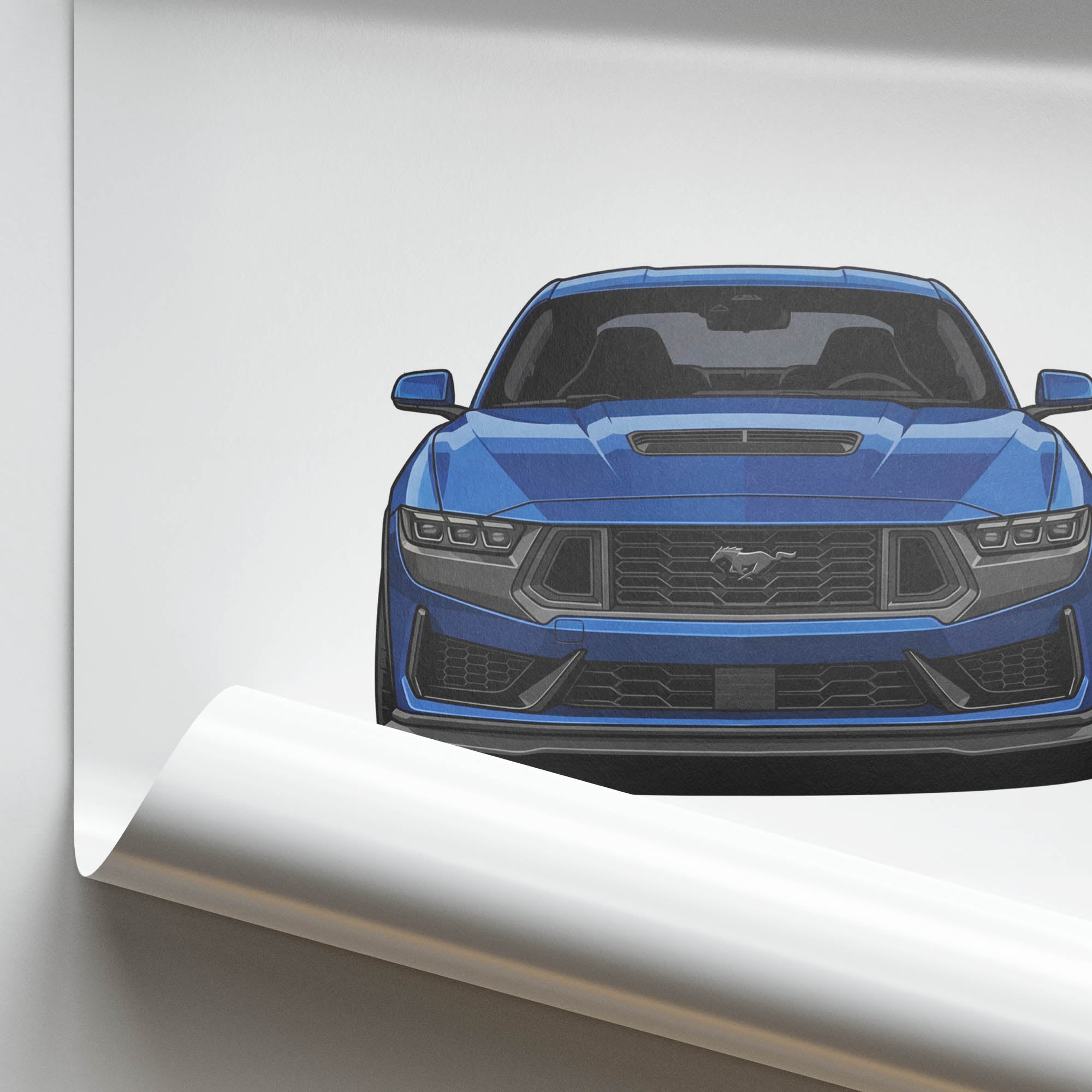 2024 Ford Mustang – Car Print