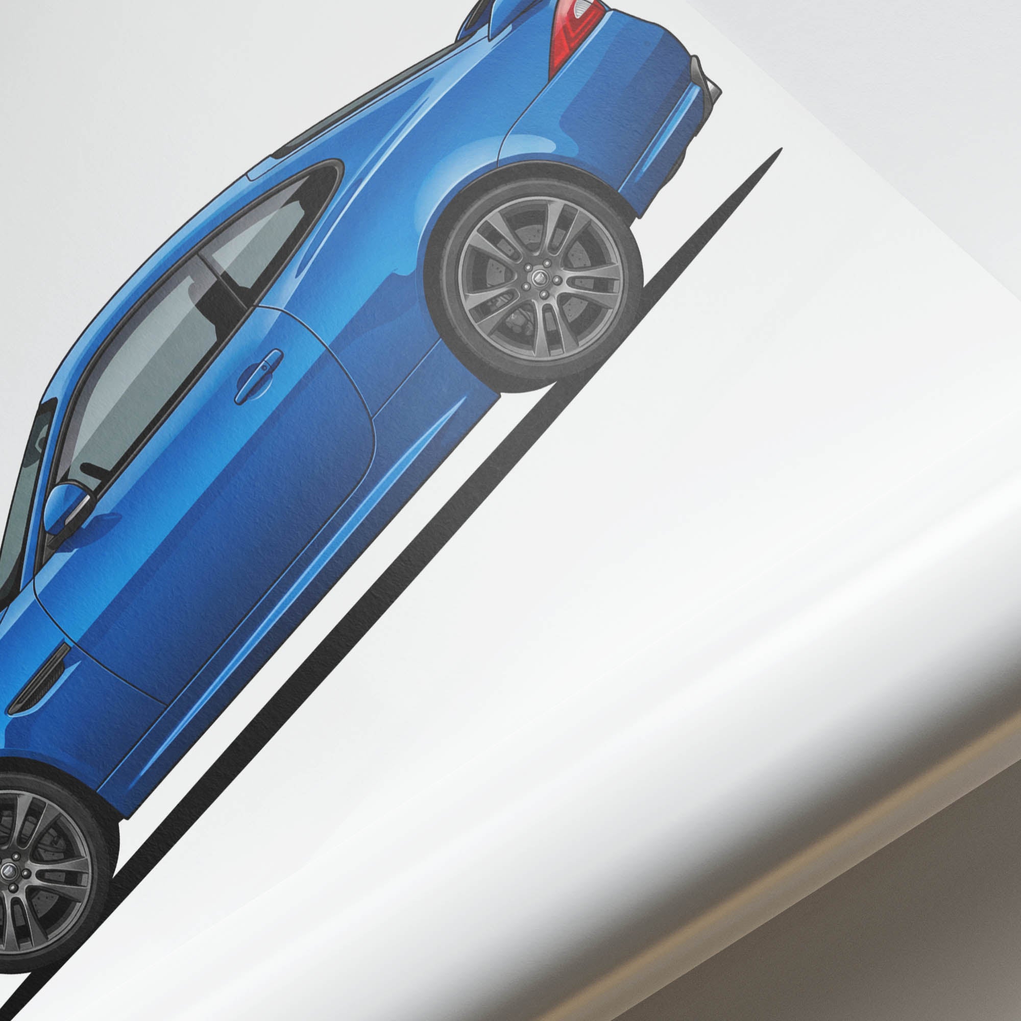 2012 Jaguar Xkr S – Car Print (Side)